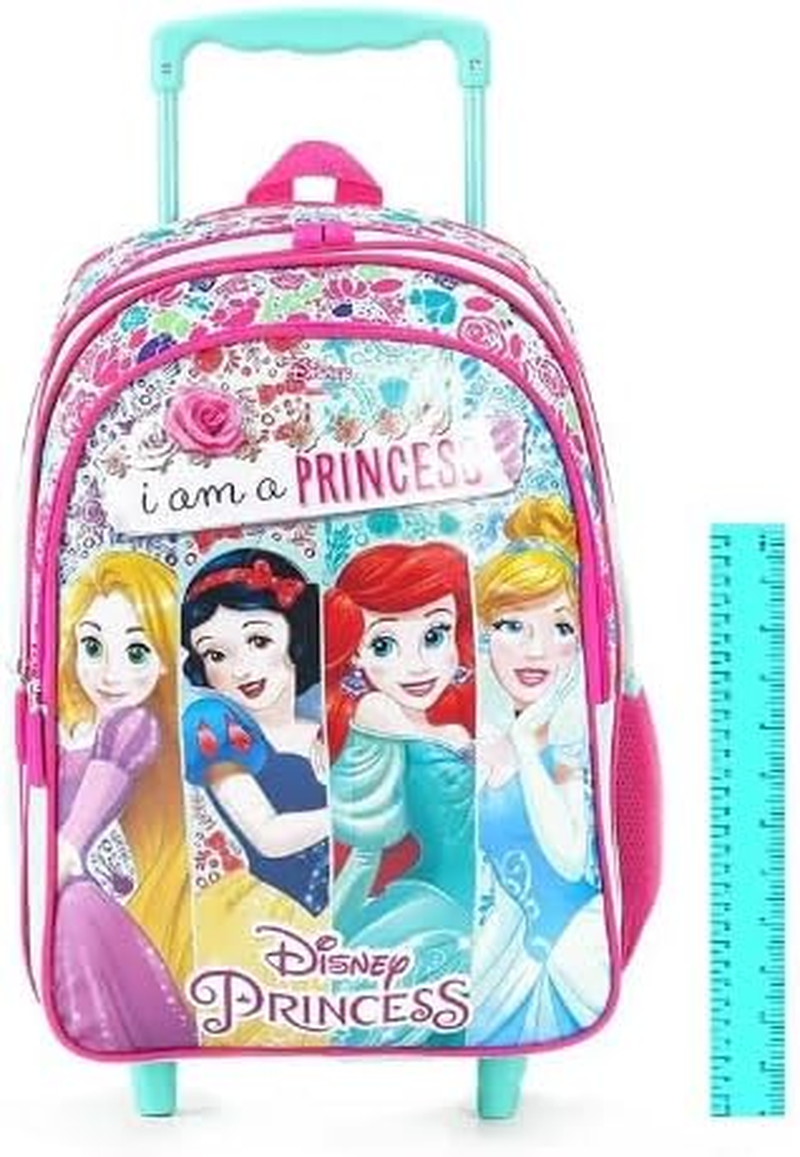 STRIDERS 16 Inches Princess School Trolley Bag Royal Elegance in Every Step for Little Royalty Age (6 Yr to 8 Yr), Multicolour, 16 Inches T, Modern image number 2