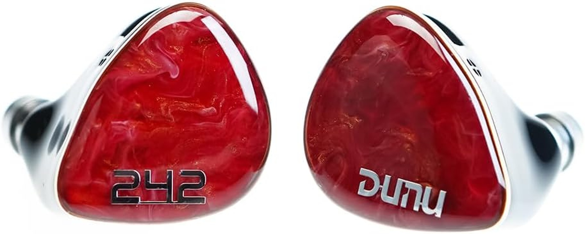 Hifigo Wired Earbuds, Monitor Earbuds, Earbuds, DUNU DN 242, 2DD+4BA+2 Planar, 5-Way Perimeter, HIFI Planar Magnetic Driver, High Purity Monocrystalline Copper, 4-Core "9-Lock Mini", Replaceable Plug image number 4