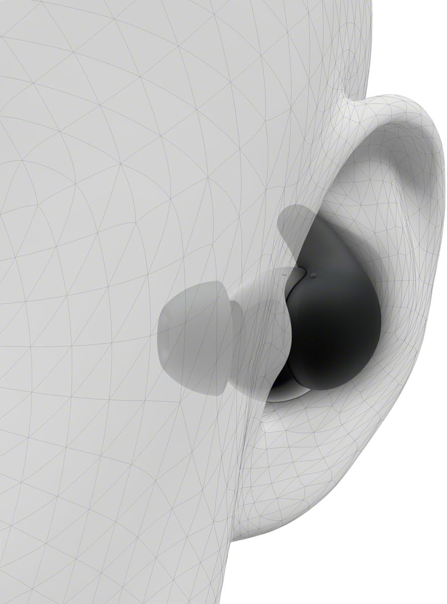 Sony Linkbuds Fit &ndash; Truly Wireless Noise Cancelling Bluetooth Earbuds - All Day Comfort, IPX4, Hi-Res Audio, Ambient Sound Mode, 21Hrs Battery Life, Multipoint Connection, Ios & Android - Black image number 4