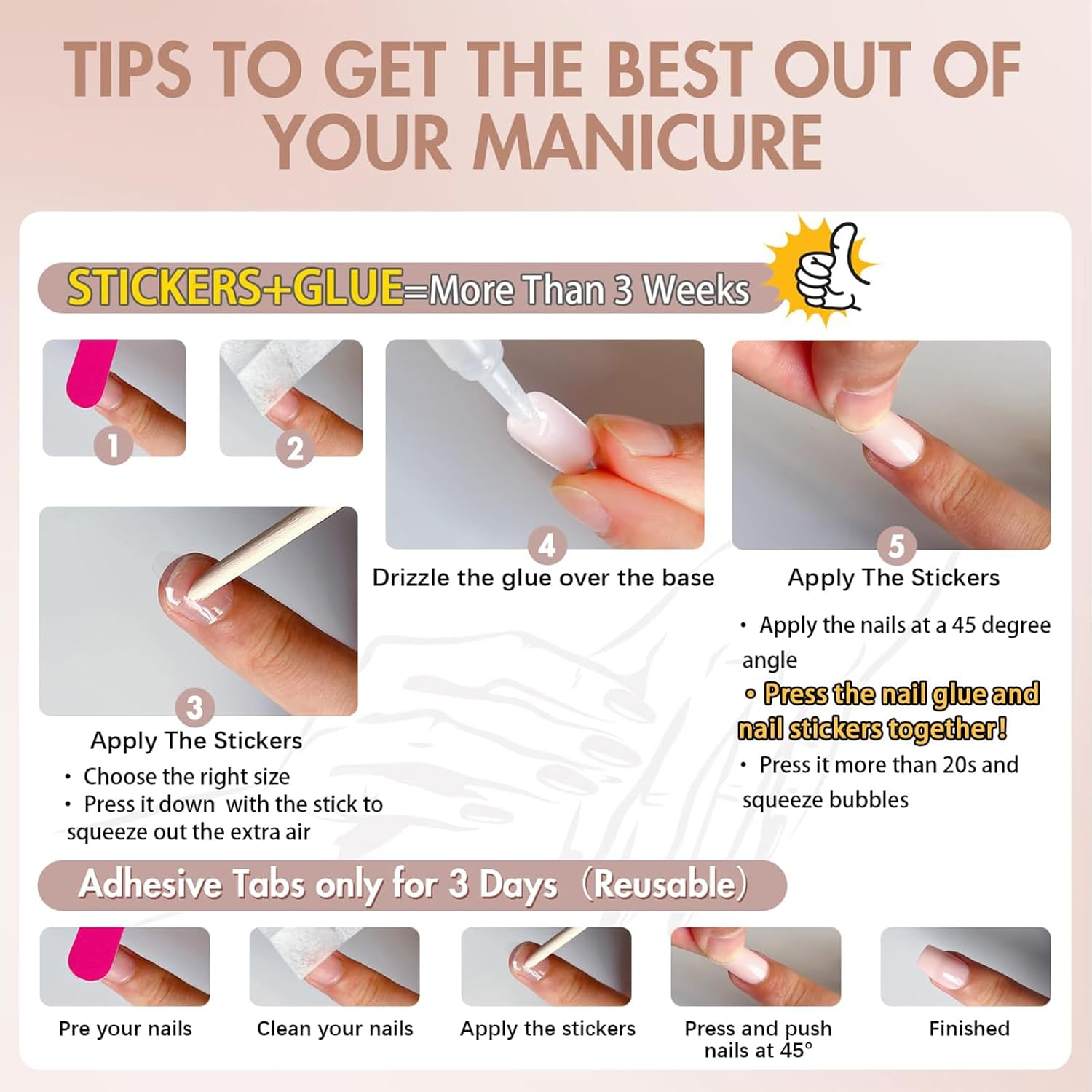 TELAIN Spring Butterfly Flower Press-On Nails Extra Long Ballerina False Nails Matte Square Acrylic Full Cover Plastic Glue Nails for Women Girls DIY Nail Design image number 1