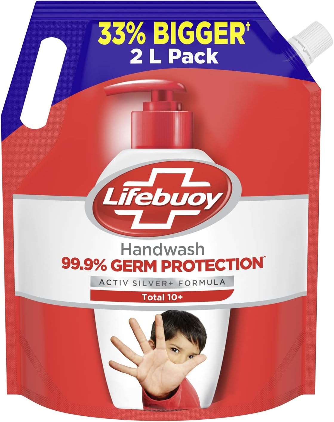 Lifebuoy Total 10 Handwash Refill, 2 Ltr