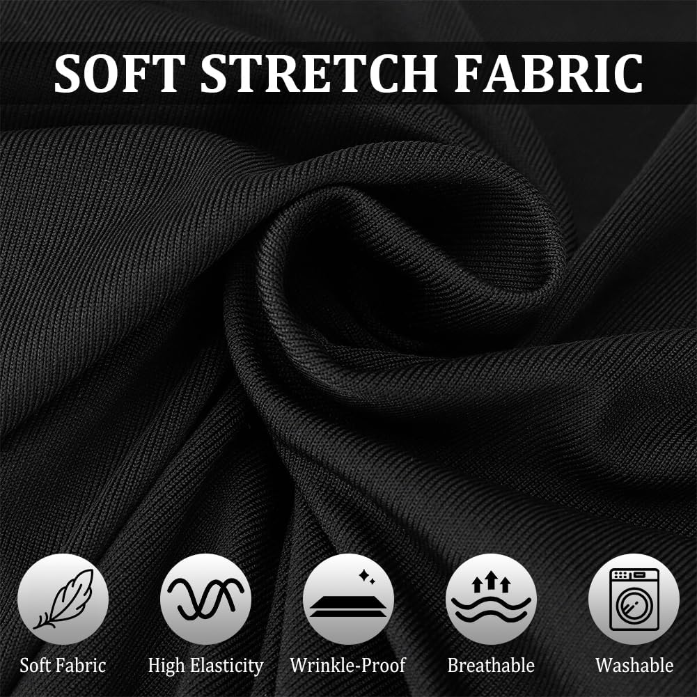 Winpower Indoor Motorcycle Cover, Soft Stretch Elastic Dustproof Scratchproof Protection Cover for Motorbikes, 96Inches image number 3