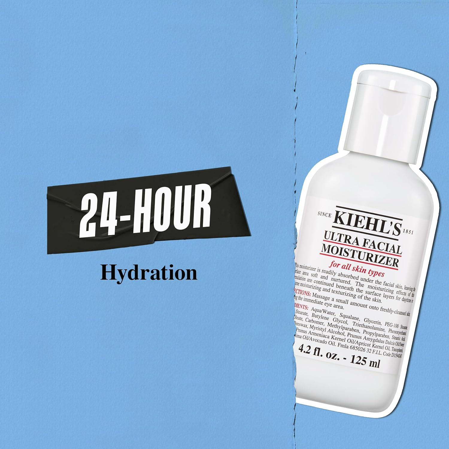 Kiehl'S Ultra Facial All Skin Types Moisturizer for Unisex image number 5