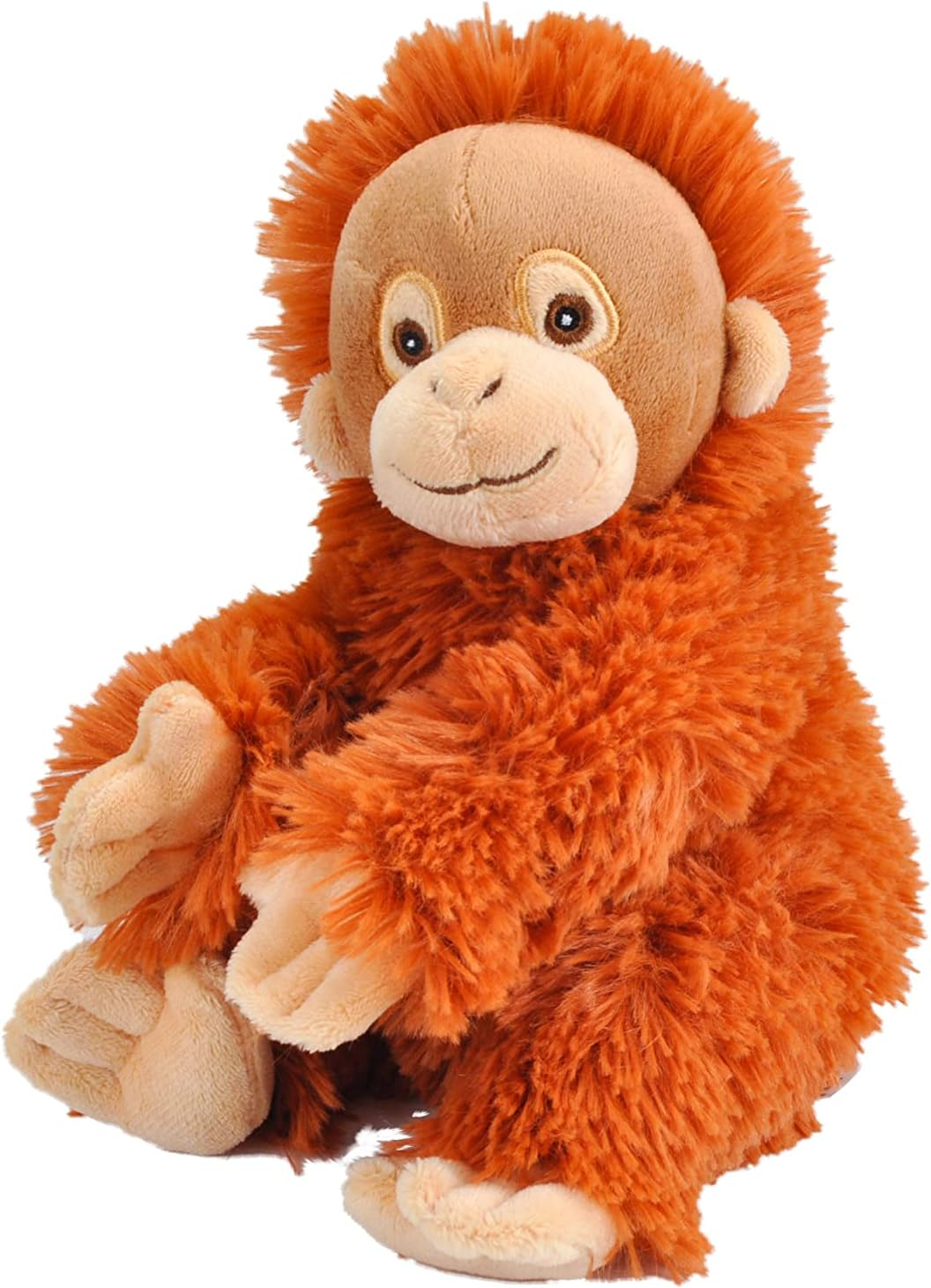 Wild Republic Ecokins Mini Orangutan, Stuffed Animal, 8 Inches, Kids, Plush Toy, Made from Spun Recycled Water Bottles, Eco Friendly, Child&rsquo;S Room Decor
