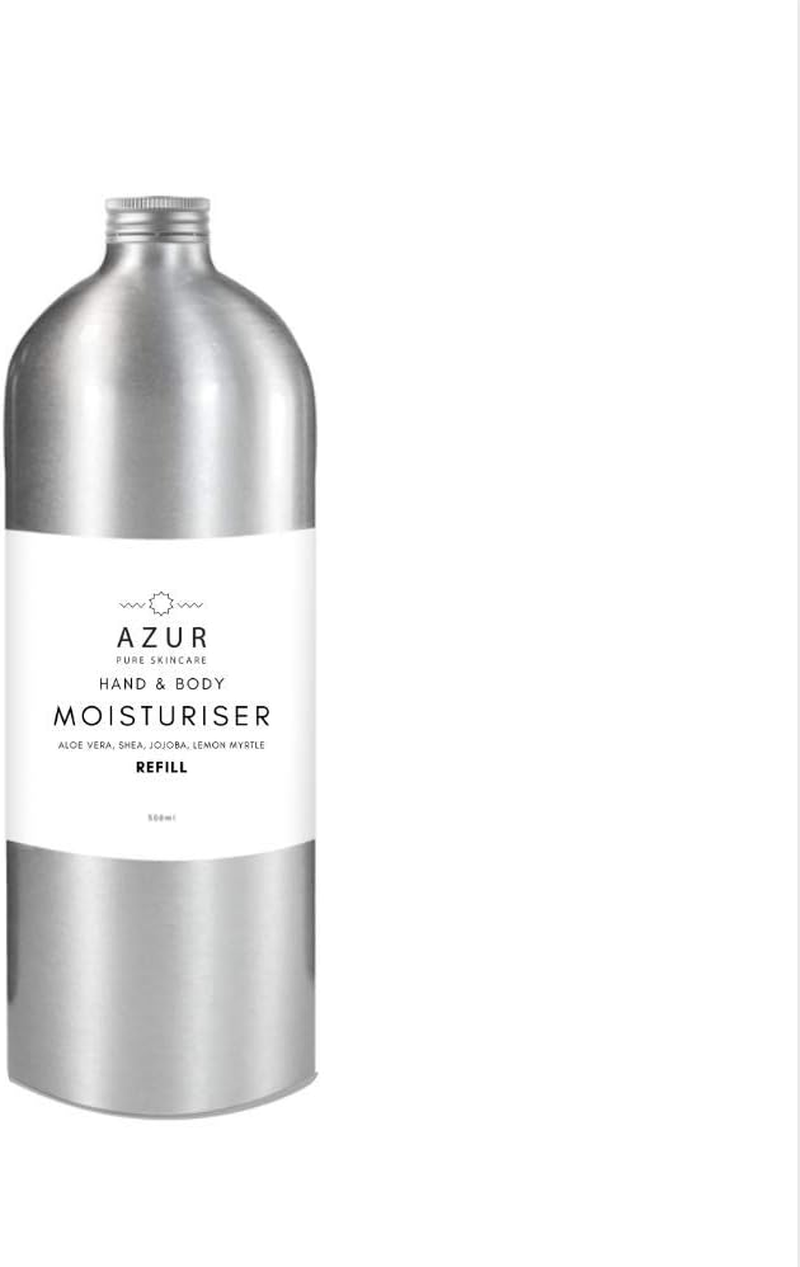 Hand & Body Moisturiser Refill | Natural & Organic Ingredients | Aloe Vera & Jojoba (500Ml) image number 1