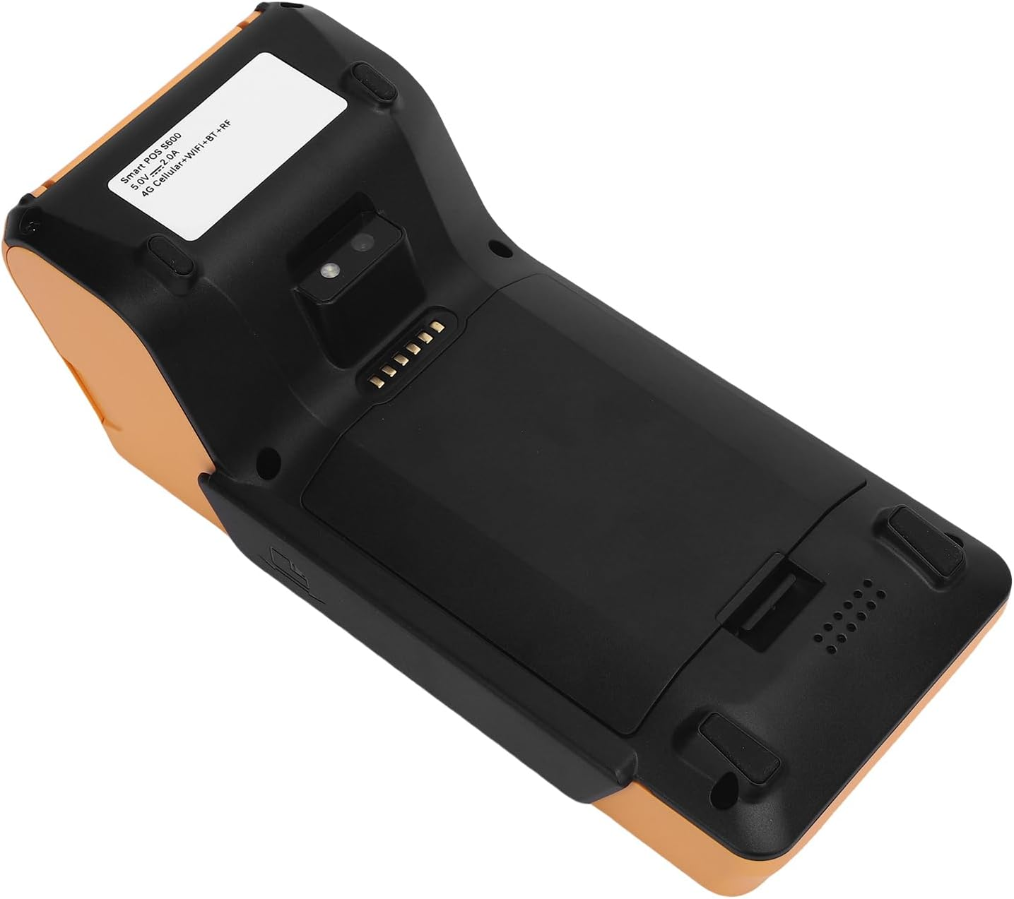 Handheld Barcode Scanner, 5.5In Touchscreen NFC Contactless Reader with 2MP/5MP Camera and 58Mm Thermal Printer, 3100Mah Battery for POS Applications image number 4