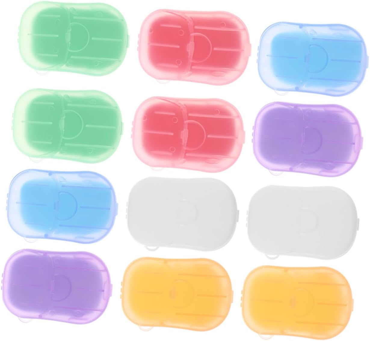 CORHAD Lightweight Portable Travel Soap Paper of Hand Soap Sheets for Travel Use Safe and Refreshing Slices image number 2