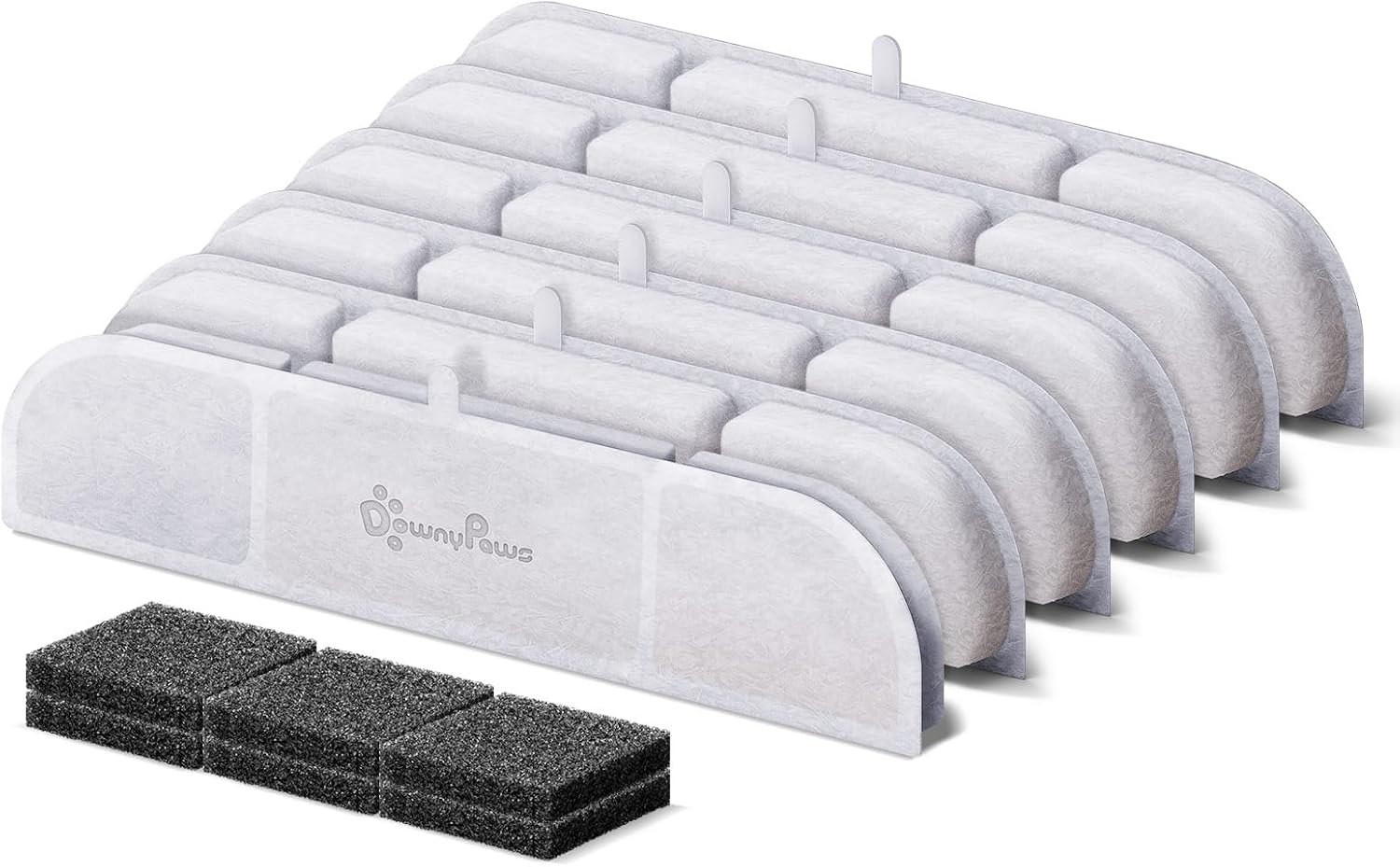 Downypaws Cat Fountain Wireless Filter Pack of 6 for DPWFP6