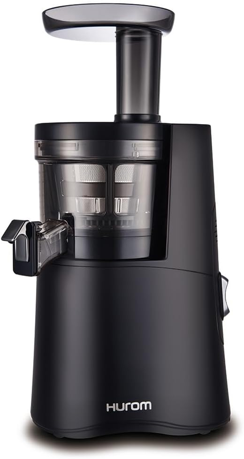 Hurom H26 Cold Press Juicer, Slow Juicer, Masticating, High Yield, Pulp-Free - Matt Black image number 1