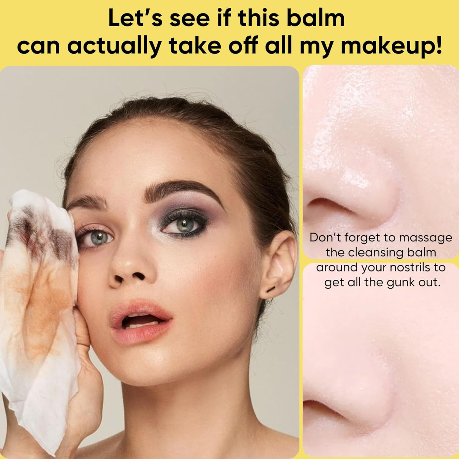 Berlaney Makeup Remover Balm, with Manuka Honey & Centella Asiatica, Soothing Cleansing Balm with Beef Tallow for Dry, Sensitive Skin, Deep Cleanse & Moisturize, 3.53 Oz