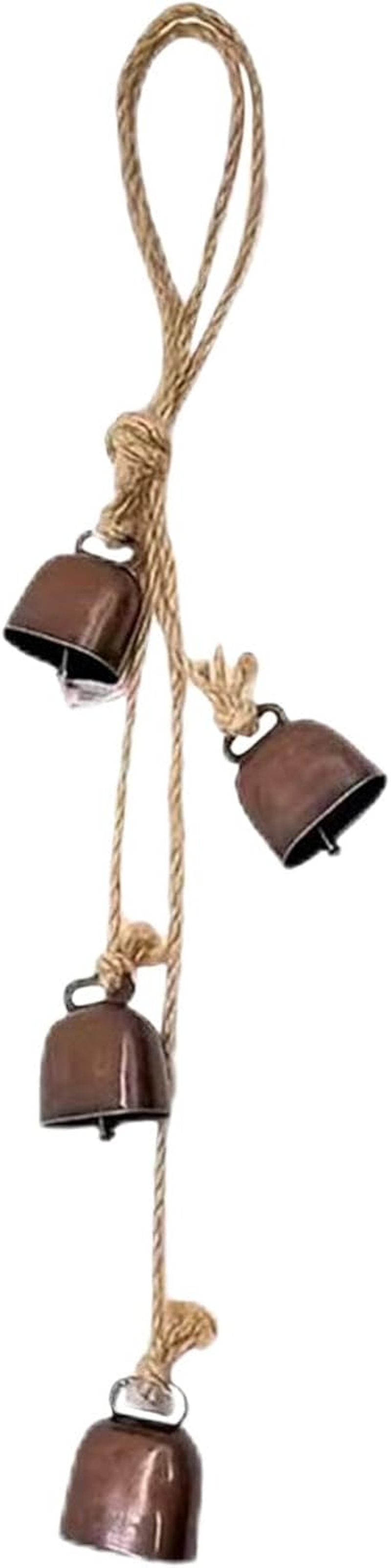 Grazing Bell, Christmas Tree Bell String, Cow Horse Sheep Grazing Bells with Rope, Small Iron Bells, Cattle Goat Farm Loud Bell for Animals