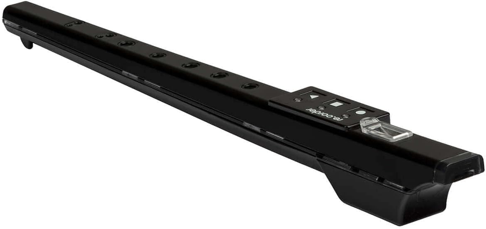 Artinoise RE.CORDER FLUTE BK - Soprano Electronic Recorder with Midi and Wireless, Black