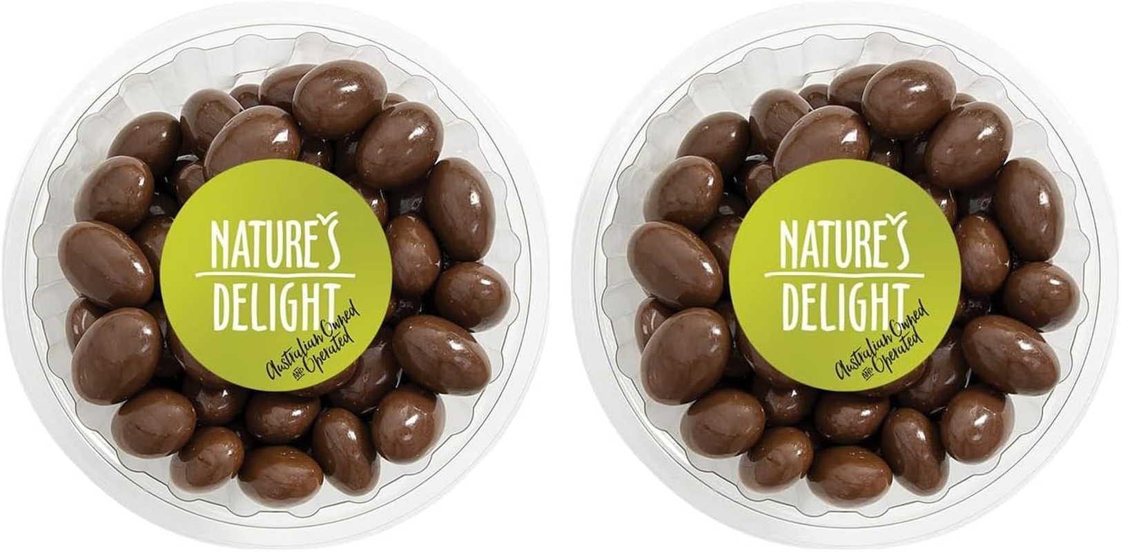Nature'S Delight Chocolate Almonds Snack Tub, 170G image number 1