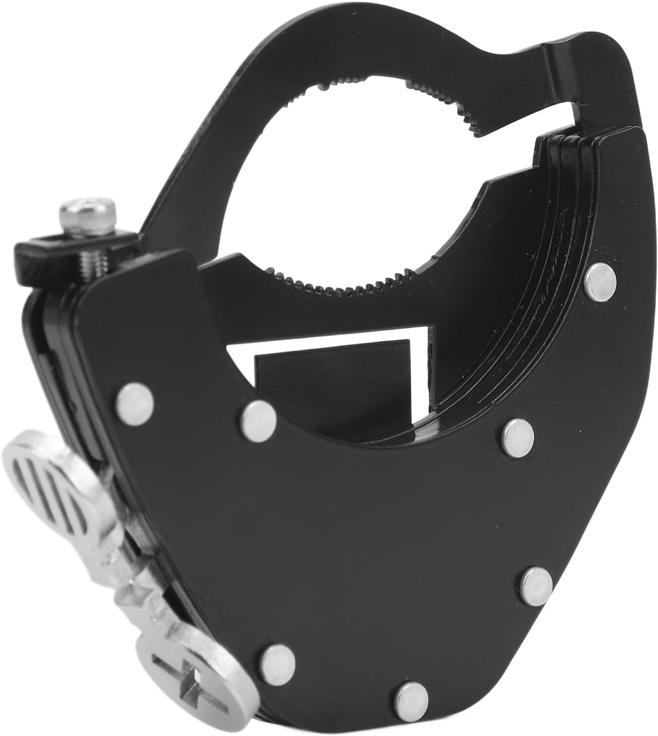 Motorcycle Throttle Lock, Motorcycle Cruise Control Throttle Assist Lock Retainer Universal Adjustable anti Theft Locking Device for Motorcycle Handlebar Throttle Lock image number 6