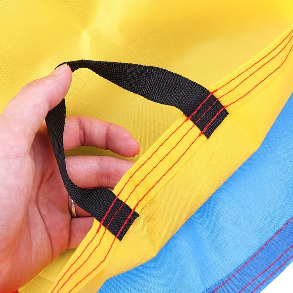 STOBOK 6Pcs Sack Race Bags Outdoor Games for Kids Potato Sack Race Bags for 3- Legged Relay Race Outdoor Party Activities ( Assorted Color ) image number 1