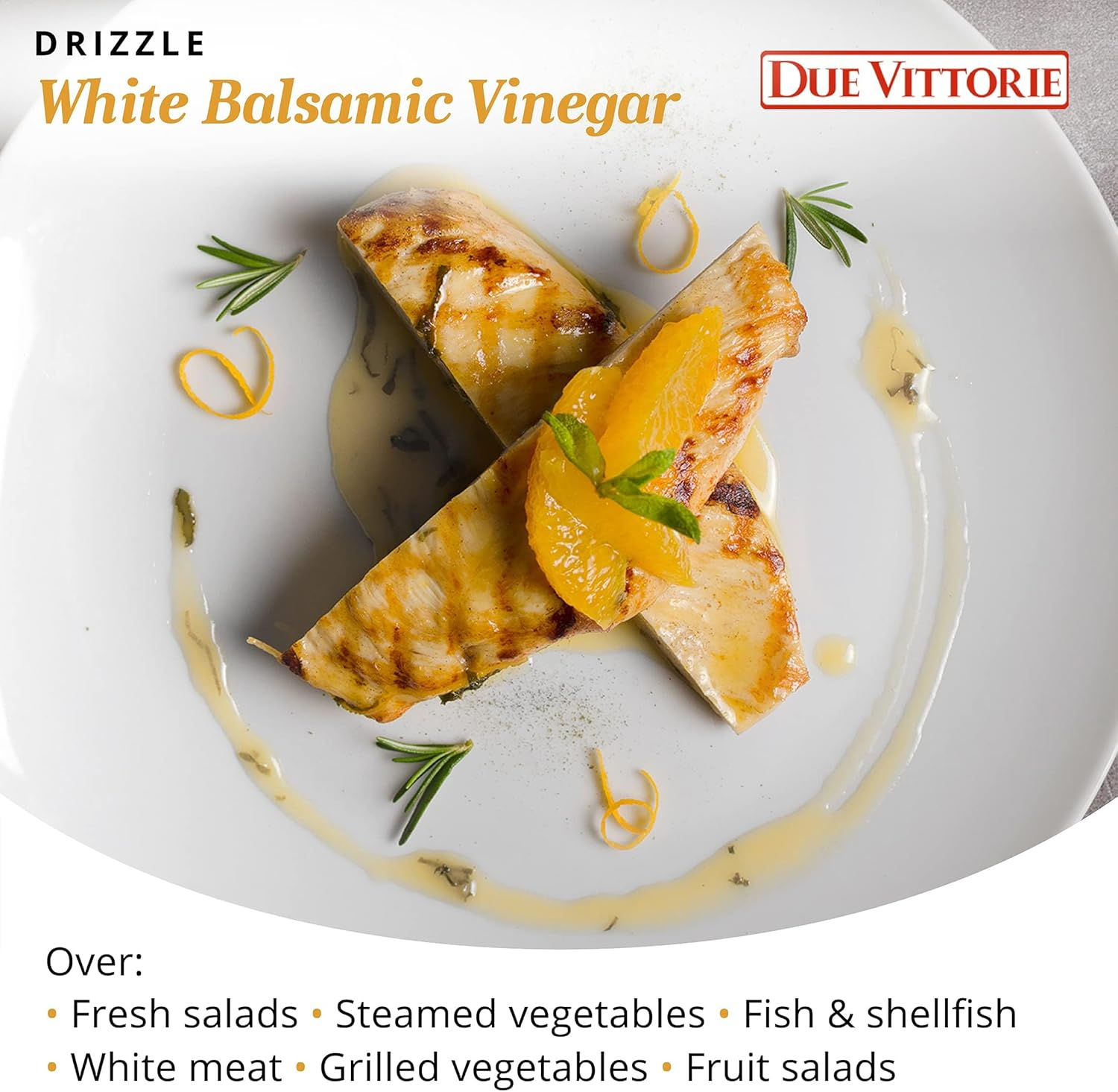 Due Vittorie Dolcetto White Balsamic Liquid Gold Modena Igp 250 Ml image number 6