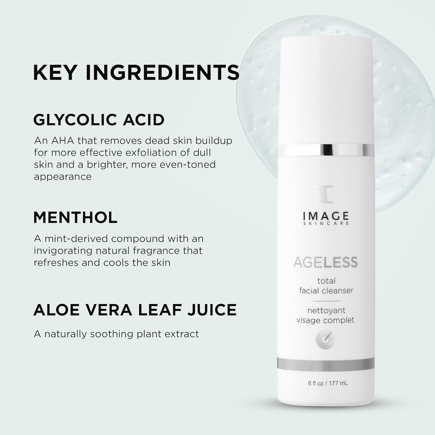 Image Skincare Image Ageless Total Facial Cleanser Cleansers, 177 Ml