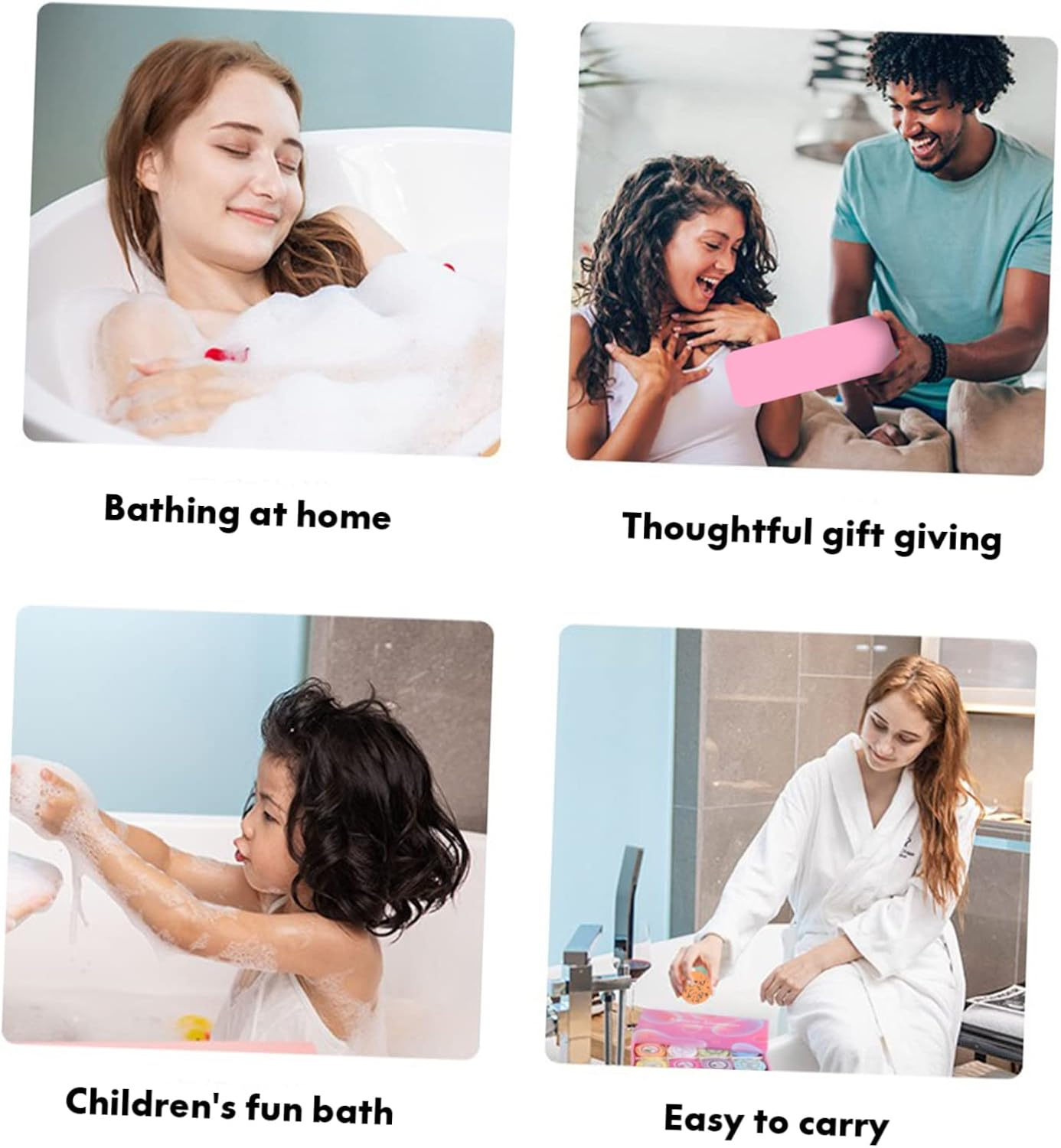 LALADEFIEE 8Pcs Essential Oils Shower Tablets Natural Aromatherapy Steamers for Relaxation and Pampering for Spa-Like Your Shower image number 5