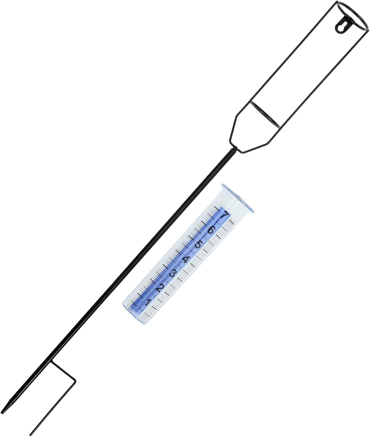 TEHAUX Large Outdoor Rain Gauge Freeze Protection Stake Mount for Accurate Water for Rain Measurement image number 2
