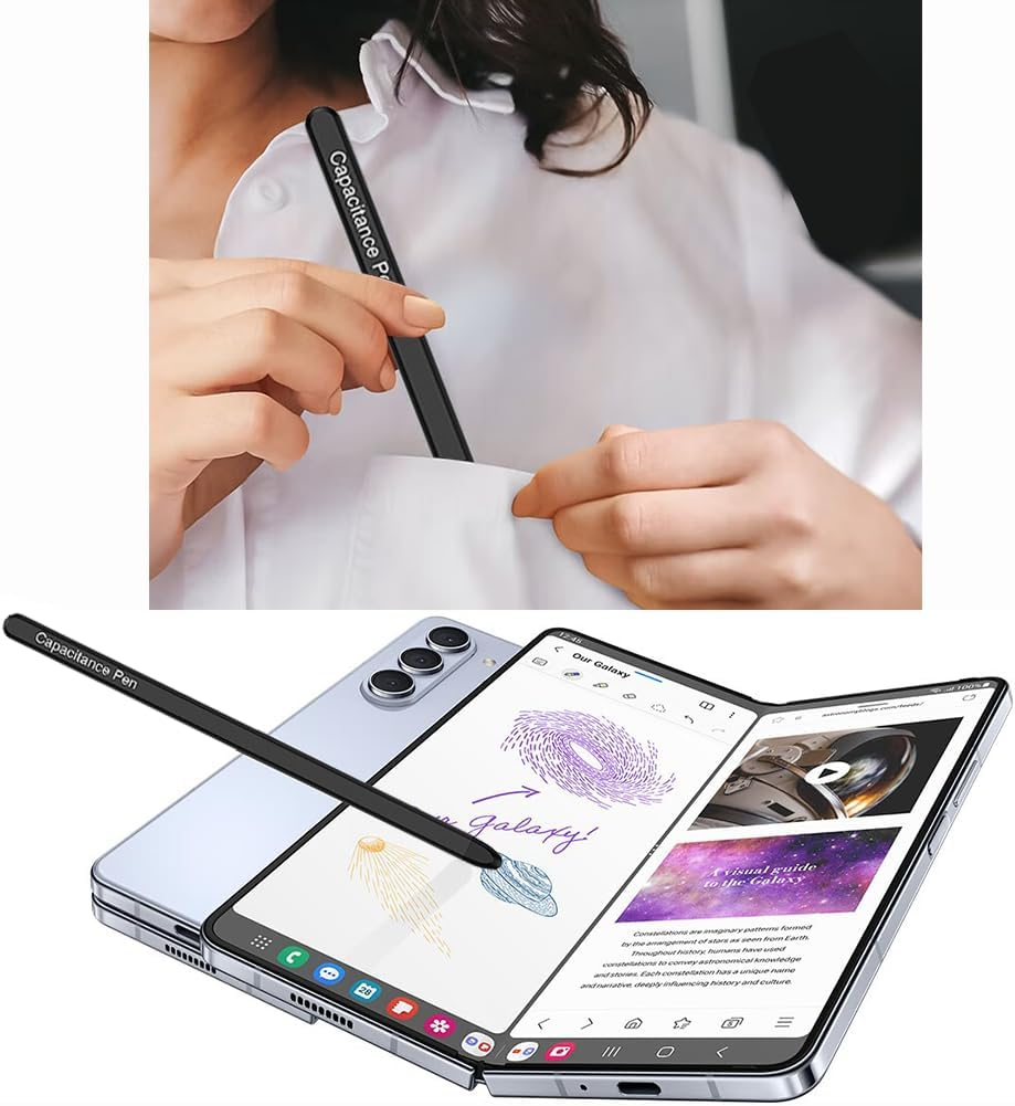 SHIEID Fold 7 S Pen for Samsung Galaxy Z Fold 7 5G, S Pen Fold Edition Only Compatible Galaxy Z Fold7 Phone, Black image number 2