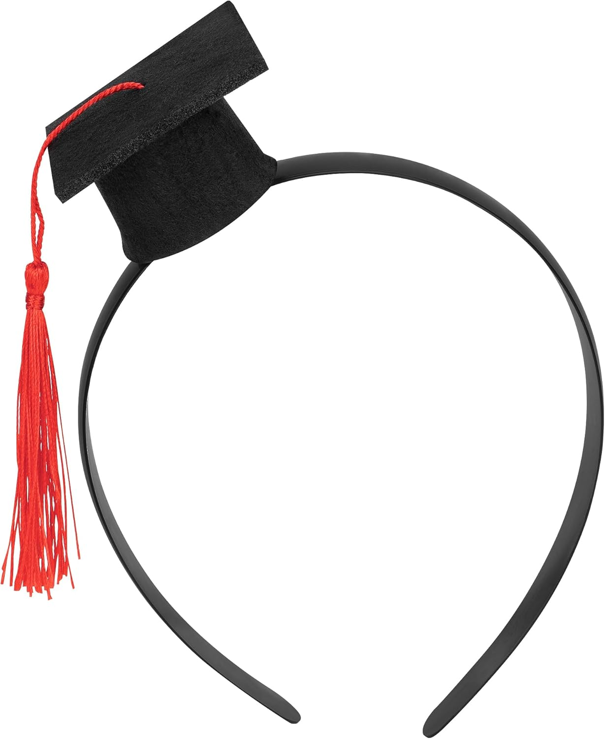 Hannafires Mini Graduation Cap Headband &ndash; Toddler & Preschooler Graduation Party Accessory, Cute Cap for Photos, Kindergarten Graduation Costume Prop, Graduation Cap Bottle Toppers with Tassels image number 3