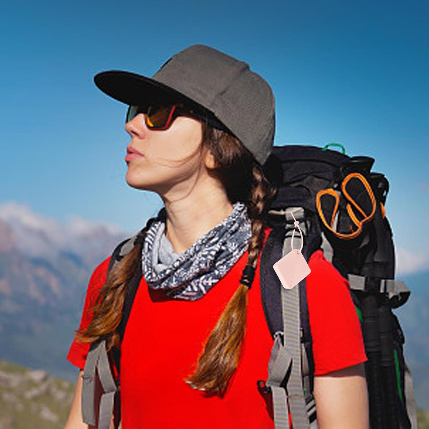 Paper Soap Sheets | Fruit Fragrances Hand Soap Sheets with Lanyard - 50 Sheets Dissolvable Hand Soap Tablets with Rich Foam, for Indoor, Hiking, Outdoor, Parties, Girls, Hand Washing Puchen - Litchi image number 3