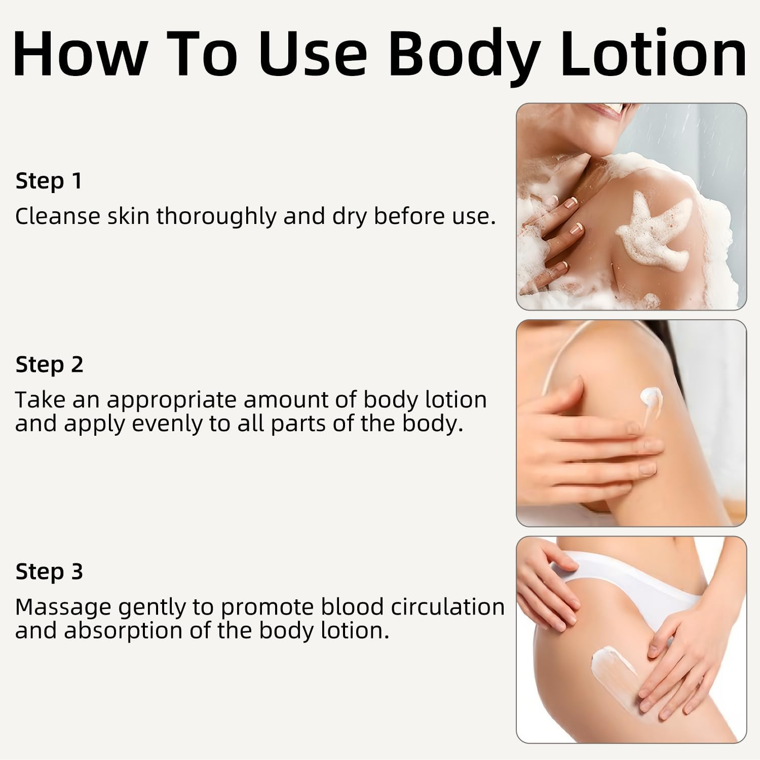 MISSEDSEN Body Lotion with Shea Butter and Rose, 300Ml, Moisturising for All Skin Types image number 5