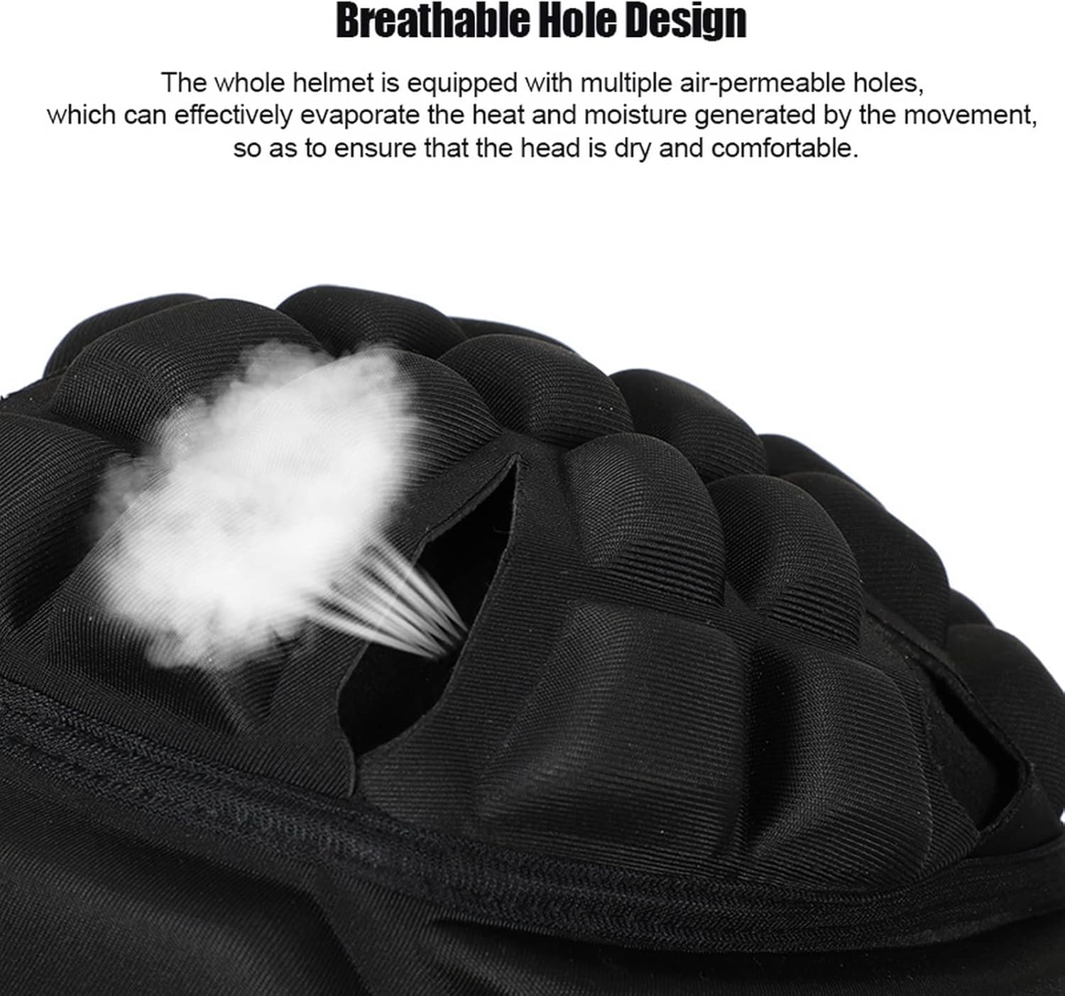 Flygragon Rugby Helmet, Adjustable 7V7 Flag Football Helmets for Kids Youth, Soft Padding Scrum Cap, Breathable Headgear for Sports, Brazilian Jiu-Jitsu, Special Needs image number 5