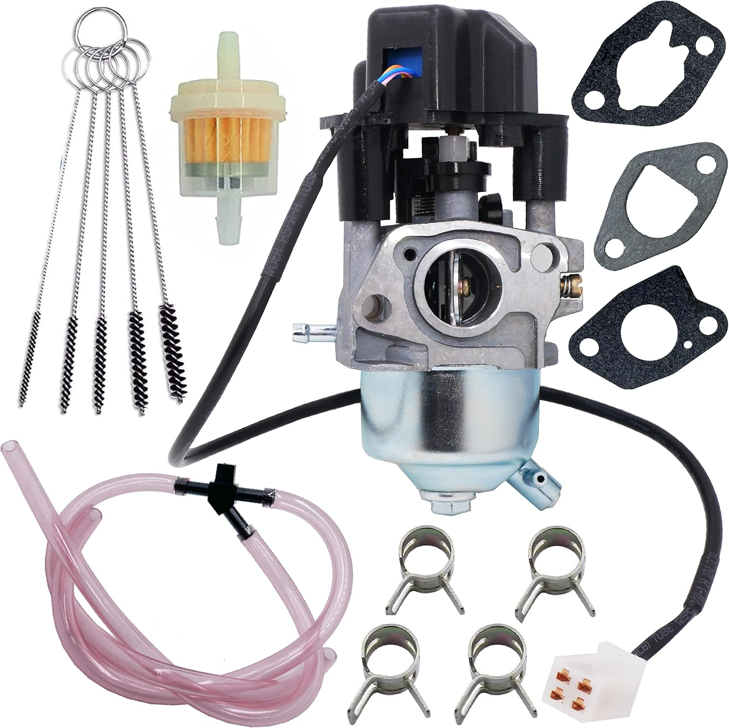 Hippotech Carburetor for Kipor Kge3000Ti Kge3500Ti IG3000 Inverter Generator Carb with Mounting Gasket Cleaner Tool Kit image number 1