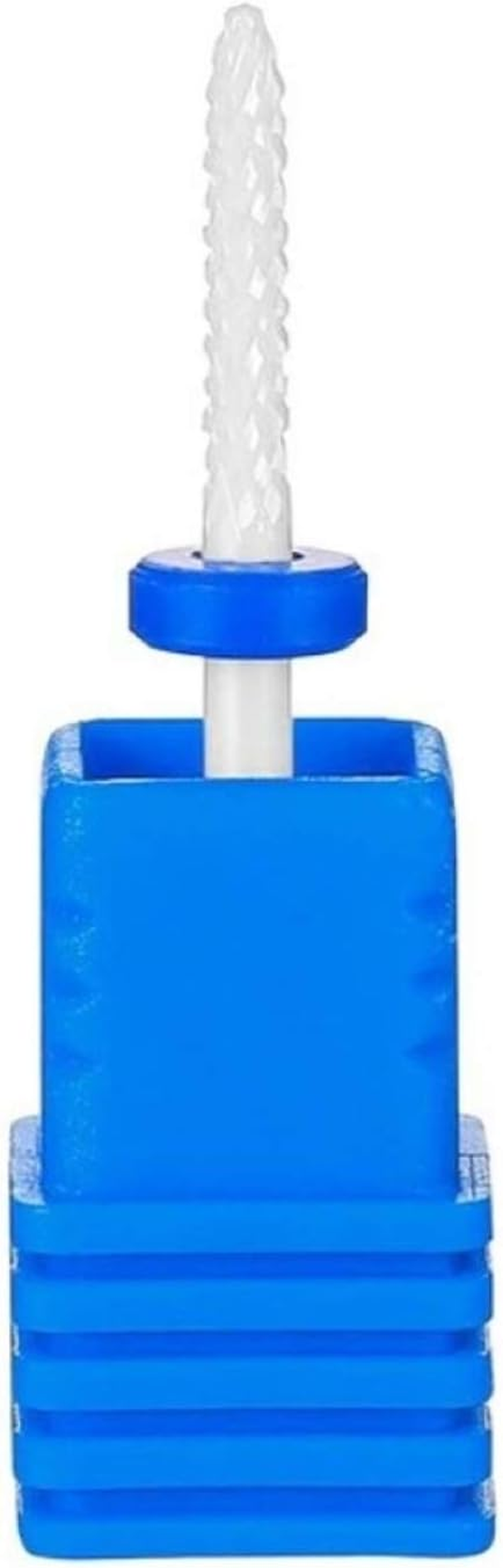 Natury Nails Ceramic Nail Cutter Cutter Ceramic Drill Bit Manicure Pedicure Semi-Permanent Nail Polish Cuticle Blue Medium Grit