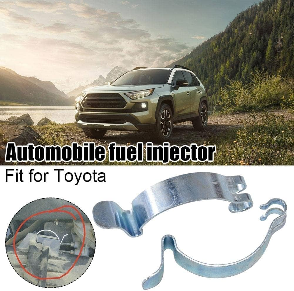 4PCS Silver Car Air Filter Cleaner Housing Box Lid Spring Clip Clamp for Car Air Filters image number 3