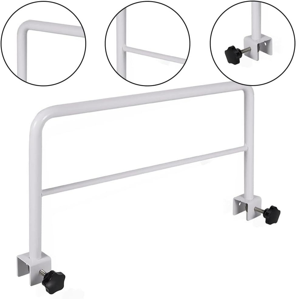 Bedside Guardrail, Bed Guard Drill-Free Clip on Bed Safety Rails, anti Fall Artifact for the Elderly,Getting up Aid, for Student Dormitories, Pregnant Women, the Elderly, and the Disabled image number 5