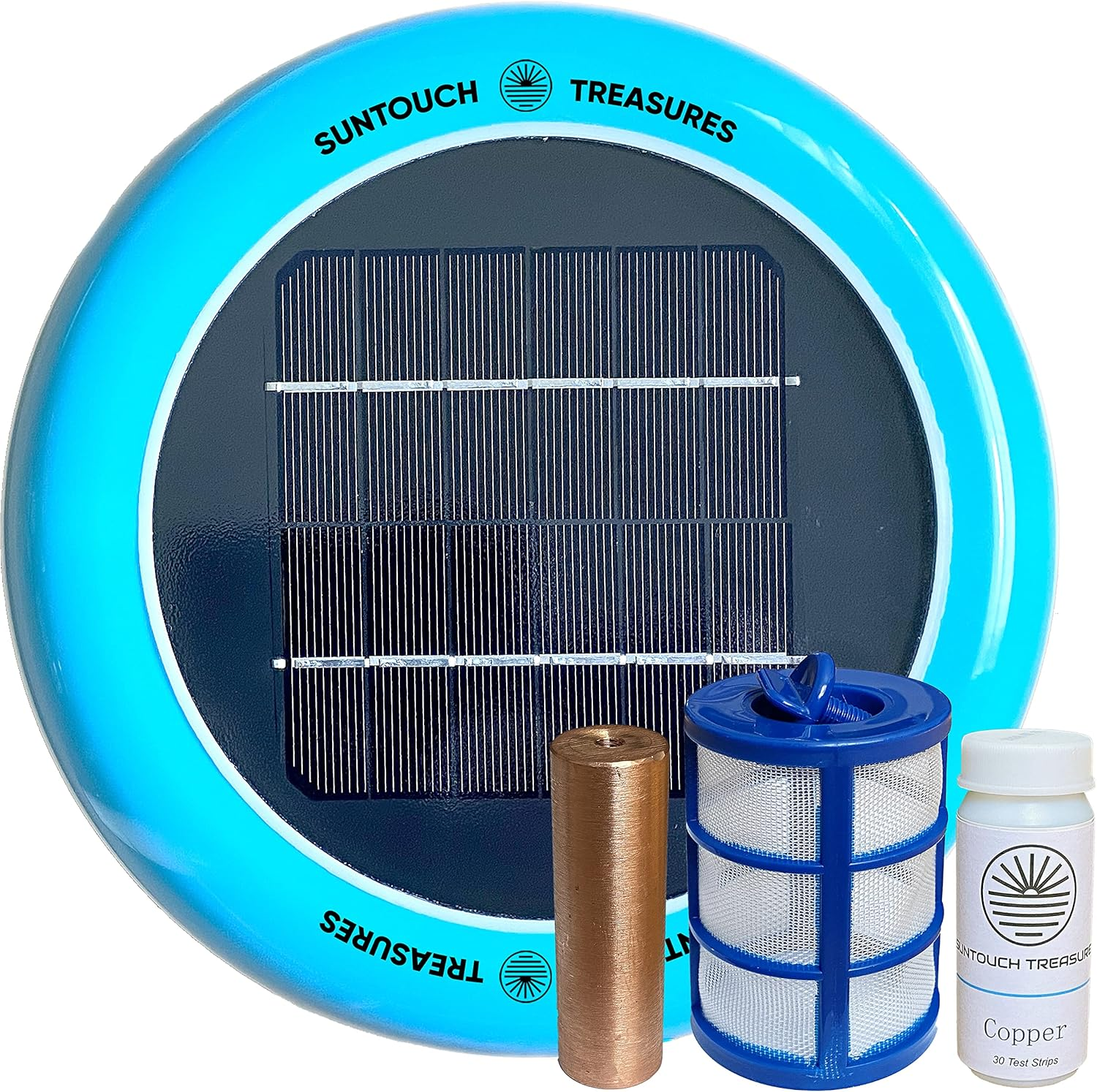 Solar Pool Maid Mineral System - Pool Cleaner, Solar-Powered Floating Mineral Accessory for Water Balance, Use up to 85% Less Chemicals, for Pools up to 133,000 Litres, Lifetime Replacement Program image number 6