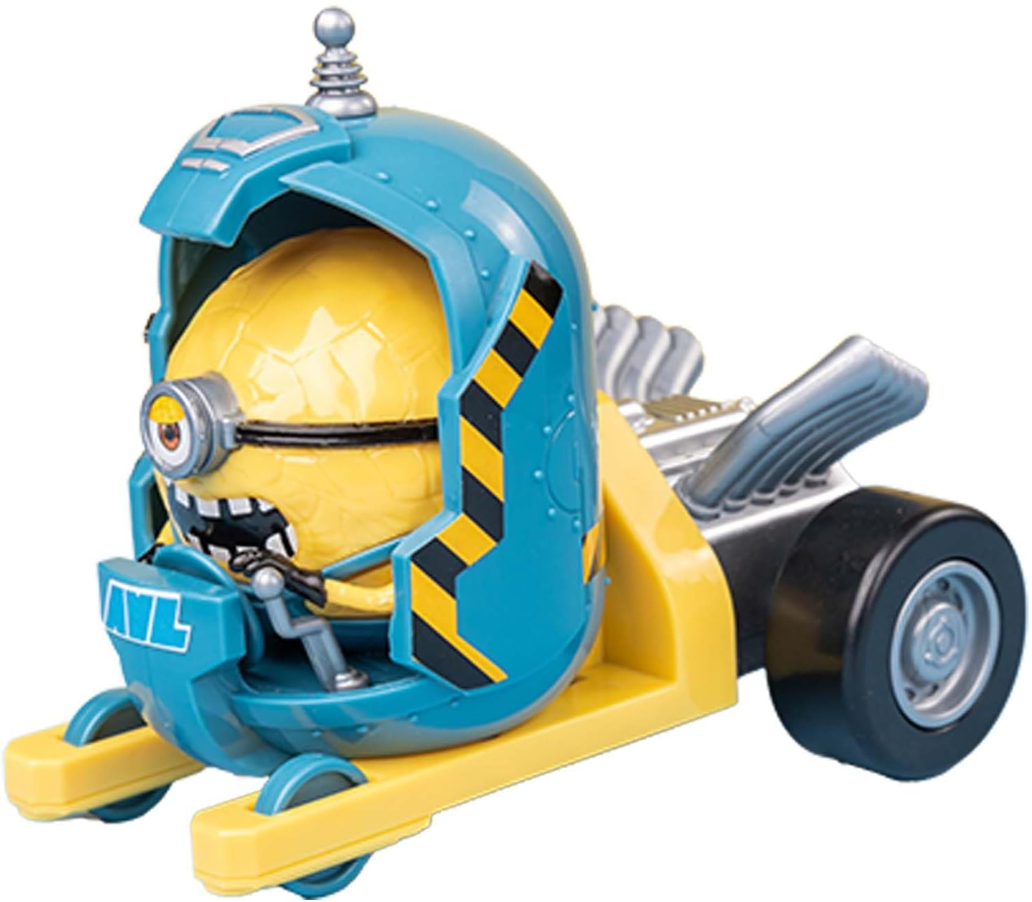 Minions Despicable Me 4 Toys,Minion Mega Jerry Capsule Toy Cars Gifts for Toddler Boys and Girls Age 3 4 5 6 7 8 Year Old, Friction Powered Cars Pull Back Minions Action Figure Party Favors image number 6