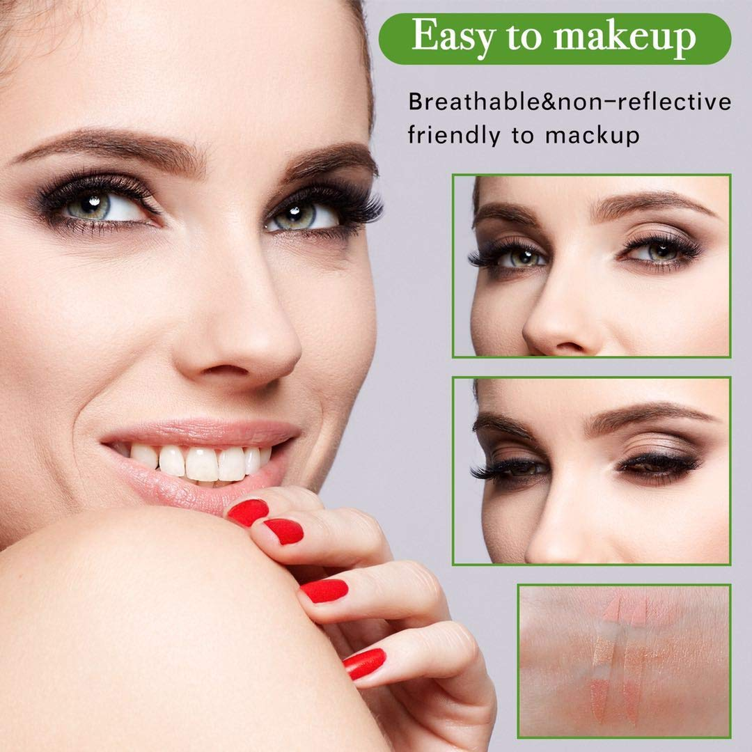 200 Pairs Natural Invisible One Side Eyelid Tape Stickers Waterproof Breathable Self-Adhesive Eyelid Lift Strip, Instant Eye Lift without Surgery, Perfect for Uneven Droopy Hooded Eyelids image number 4