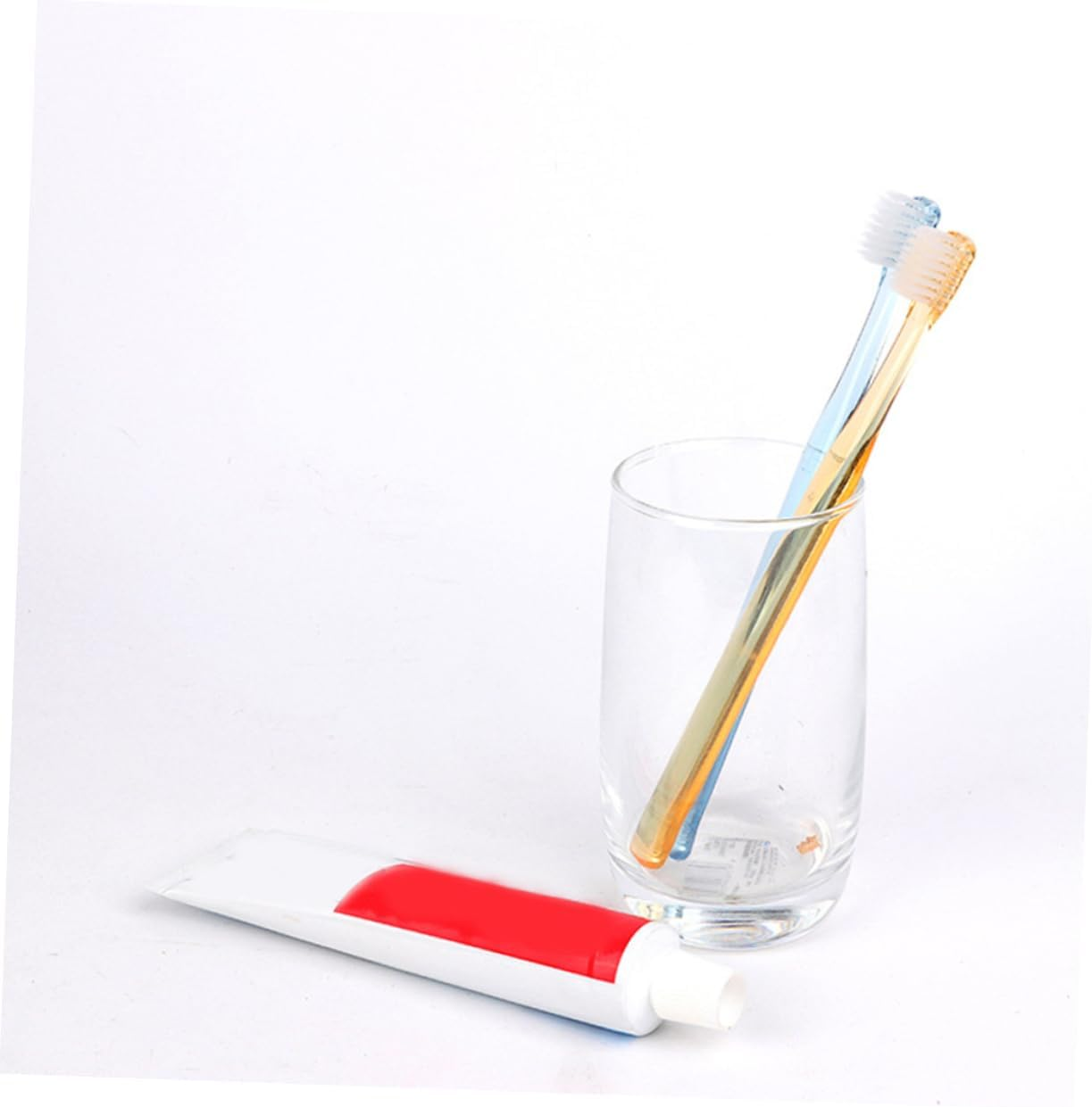 SEWOART 8Pcs Soft Bristle Toothbrushes Small Head Crystal Design 2 Boxes Assorted Colors Suitable for Travel and Home Use Adult Oral Care image number 4