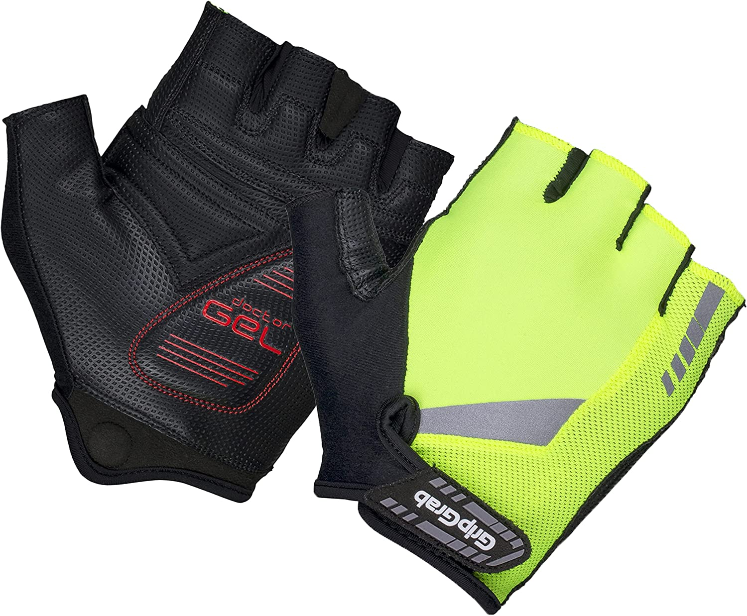 Gripgrab Progel 4Mm Doctorgel Padded Short Finger Summer Cycling Gloves Comfortable Cushioned Fingerless Bike Glove
