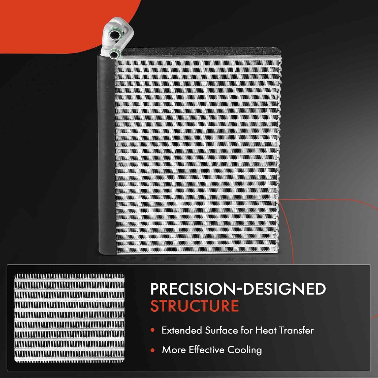 A-Premium A/C Evaporator Core Replacement for Mercedes-Benz X164 GL350 2010-2016 GL320 GL450 Front image number 4