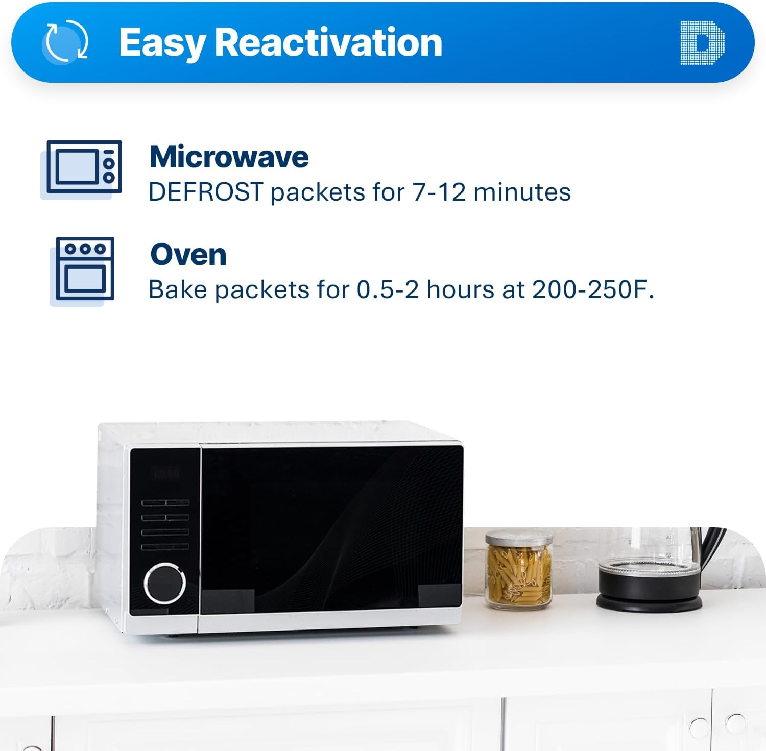 Dry & Dry 20 Gram Pack of 20 Silica Gel Packets Desiccant Dehumidifiers