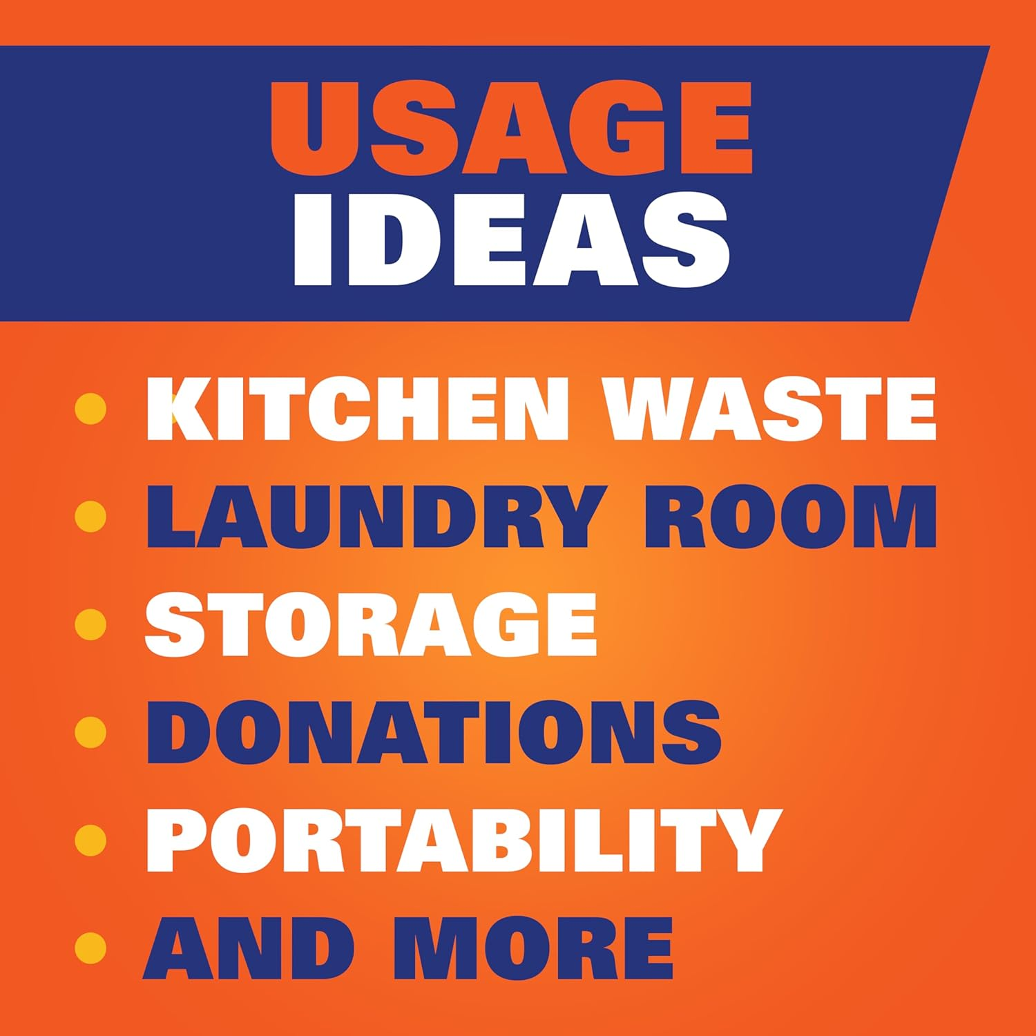 Hefty Strong Tall Kitchen Trash Bags - 13 Gallon, 120 Count image number 6