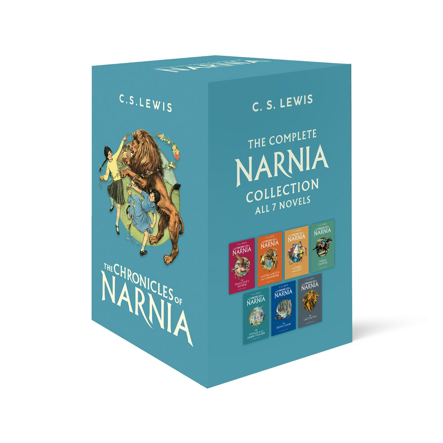 The Chronicles of Narnia 7-Copy Box Set: the Complete Collection of Seven Classic Fantasy Adventure Stories for Kids