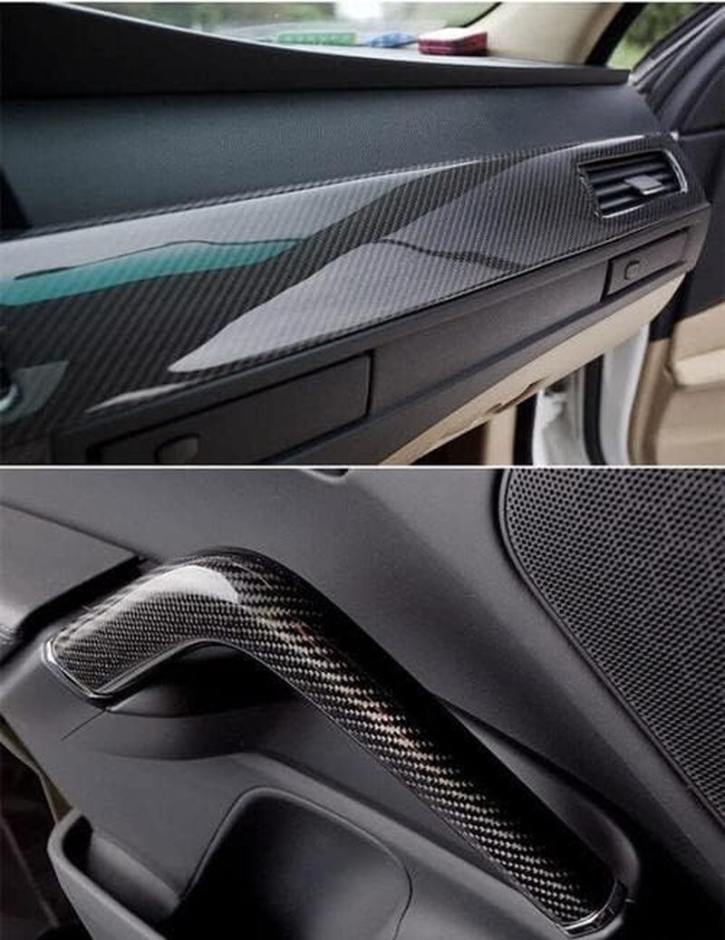 Auto Accessories 5D Glossy Carbon Fiber Wrap Vinyl Film Car Interior Wrap Stickers, Car DIY Interior Exterior (12 * 60Inch) (US Stock) image number 4
