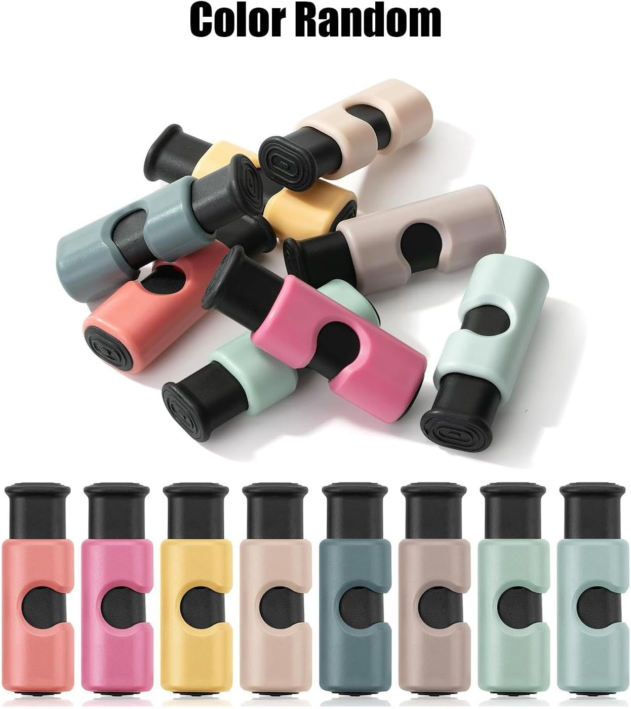 Food Bag Sealer Clips - Bag Sealing Cinch for Kitchen Food Storage,Fruit Bread Bag Cinch, Kitchen Food Storage Bag Clamp, Sturdy & Handy Bag Sealing Cinch for Food Storage, Beans