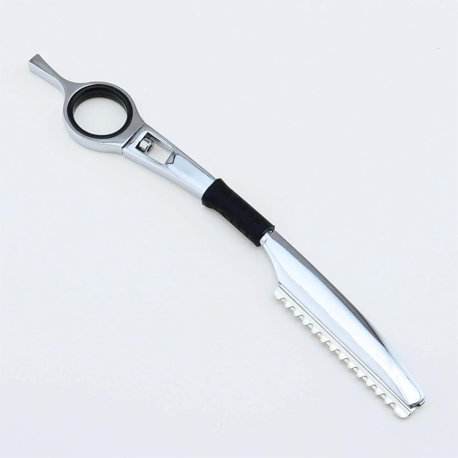 Univinlions 1 Rotating Hair Thinning Razor+10 Blades Japan Barber Shear Razor Hairdressing Haircut Scissor Knife Thinner Razor image number 5