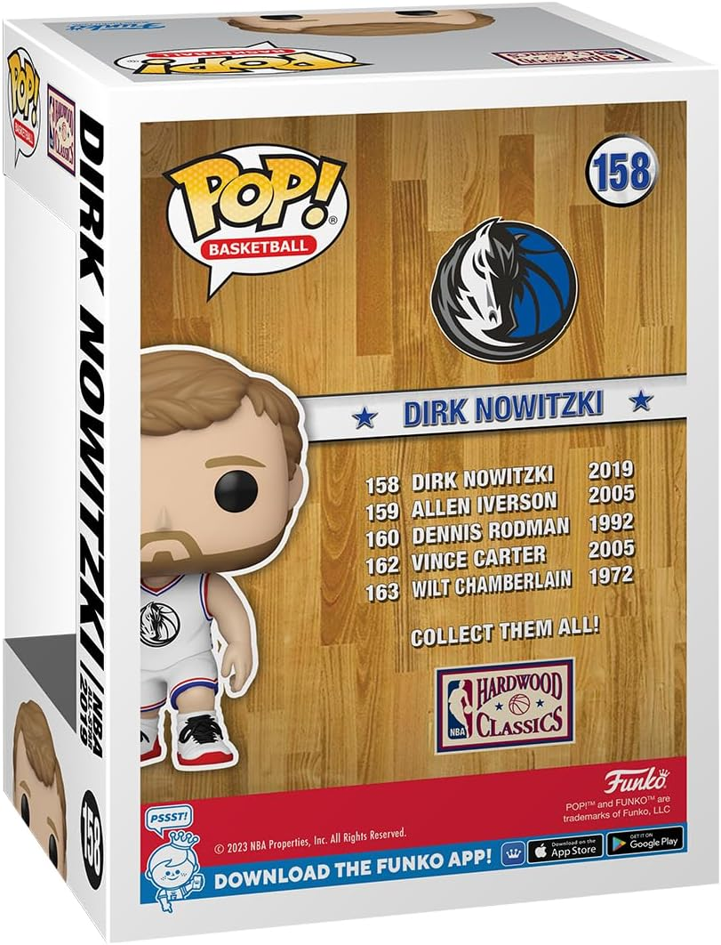 Funko POP! NBA: Mavericks - Dirk Nowitzki (2019) image number 6