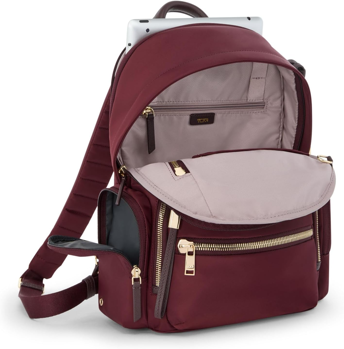 Tumi 0196691 Tumi Official Authentic Voyageur Women'S Serena Medium Backpack, Wine, One Size image number 3