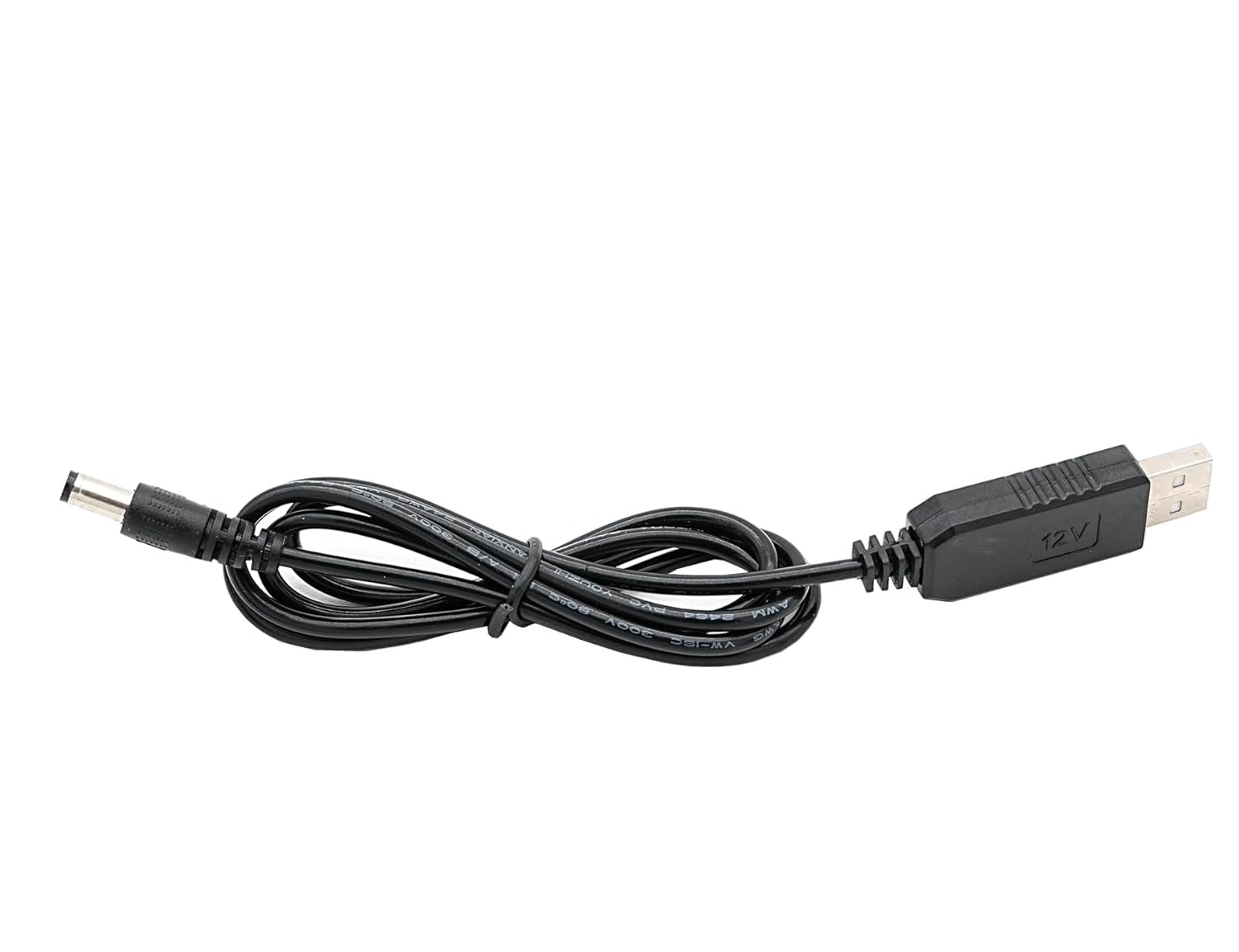 DIGISHUO 3Pcs USB to 12V Adapter, 5V to 12V Step up Cable Cord with DC Jack 5.5 X 2.1Mm for Fan, Table Lamp, Piano Keyboard, Bluetooth Audio, Wireless Router, Speakers, Max Current 800Mah image number 3