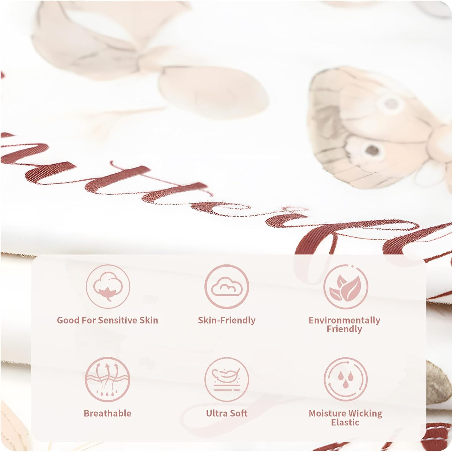 100% Organic Cotton Soft Baby Romper for Boys Girls Unisex, Short Sleeve, 0-24 Months