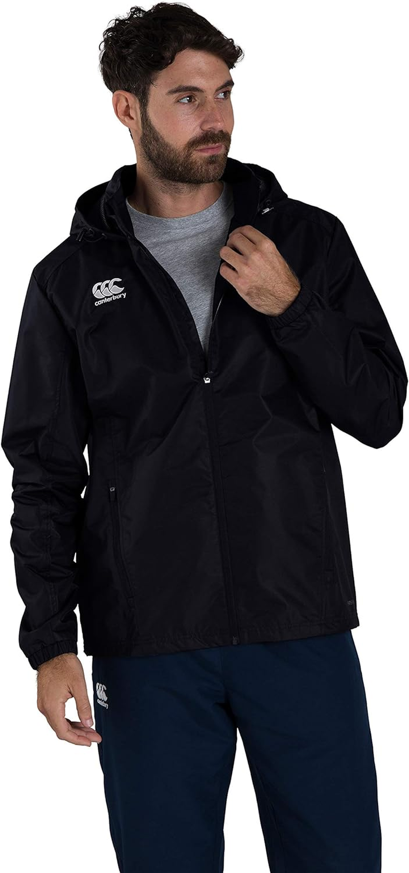 Canterbury Men'S Club Vaposhield Full Zip Rain Jacket image number 5