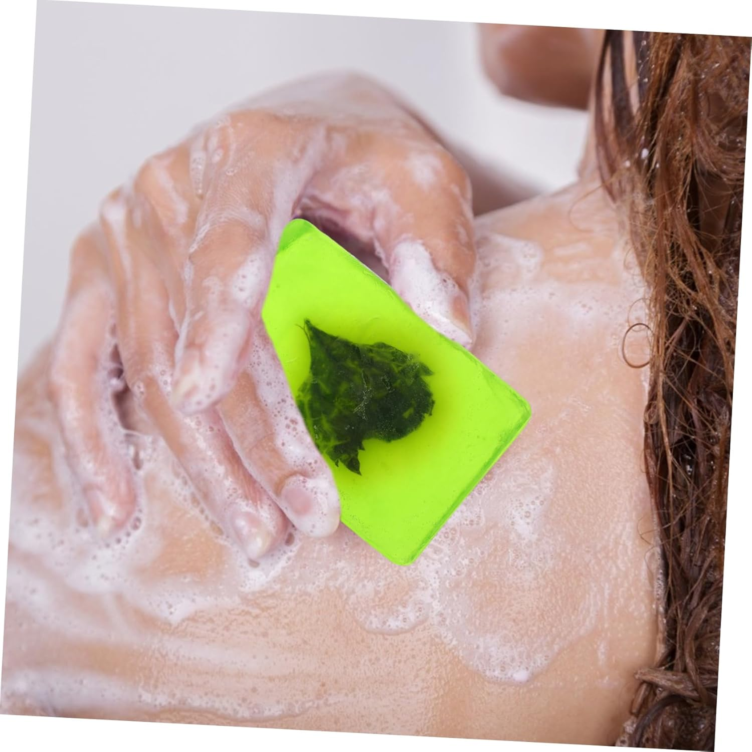 Minkissy 2Pcs Handmade Essential Oil Soaps Face Cleanser Soap Gentle Cleanser Botany Oil Moisturizing Cleansing